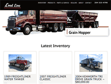 Tablet Screenshot of loadline.ca